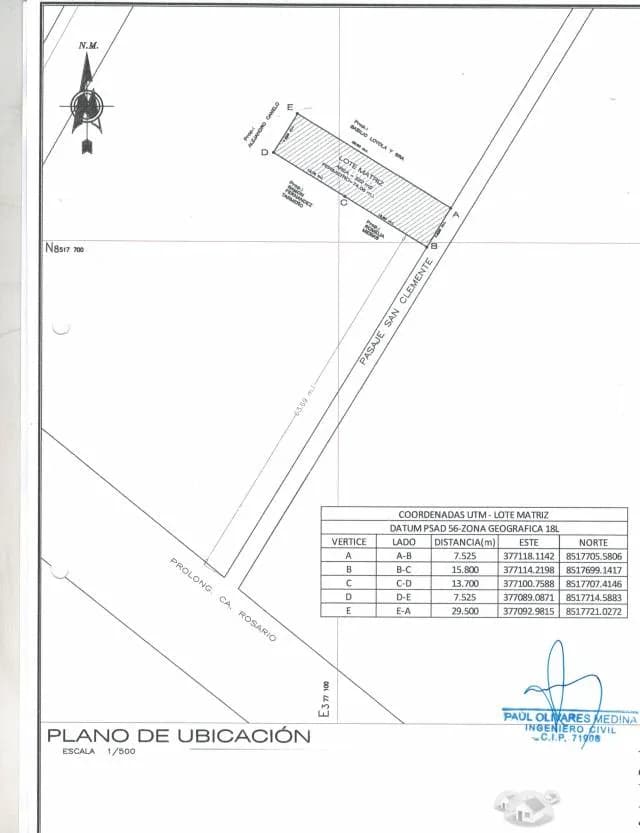 VENDO TERRENO EN ZONA URBANA — foto 1