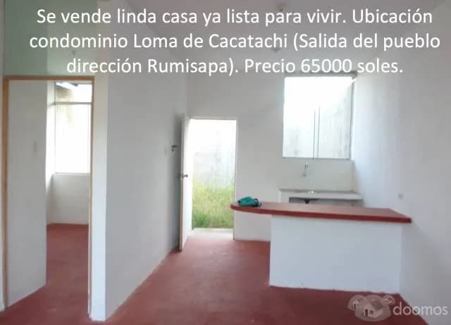 Linda casa en Cacatachi lista para vivir — foto 2