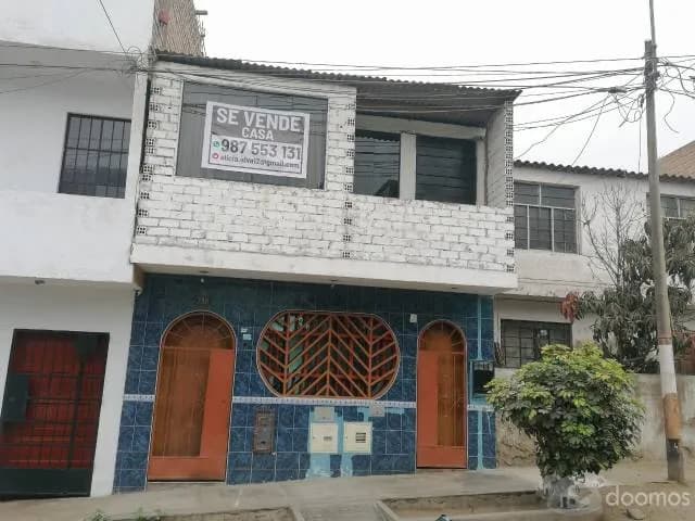 VENTA DE CASA DE 2 PLANTAS EN URBANIZACIÓN EL CARMEN - COMAS — foto 1