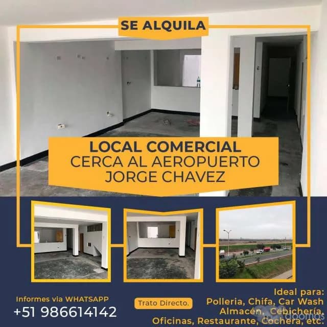 SE ALQUILA LOCAL COMERCIAL EN HOSTEL DEL AEROPUERTO, CALLAO — foto 8
