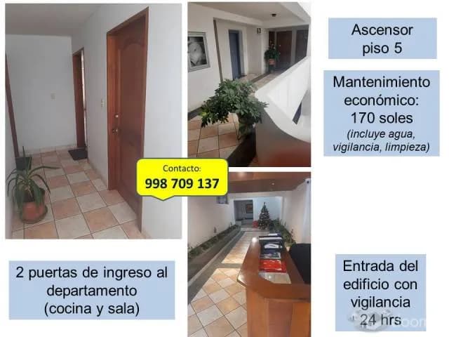 Alquilo Departamento 60 m2 con cochera en MIRAFLORES — foto 6