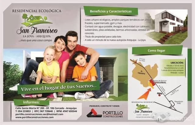 Residencial "San Francisco" La Joya - Arequipa — foto 1