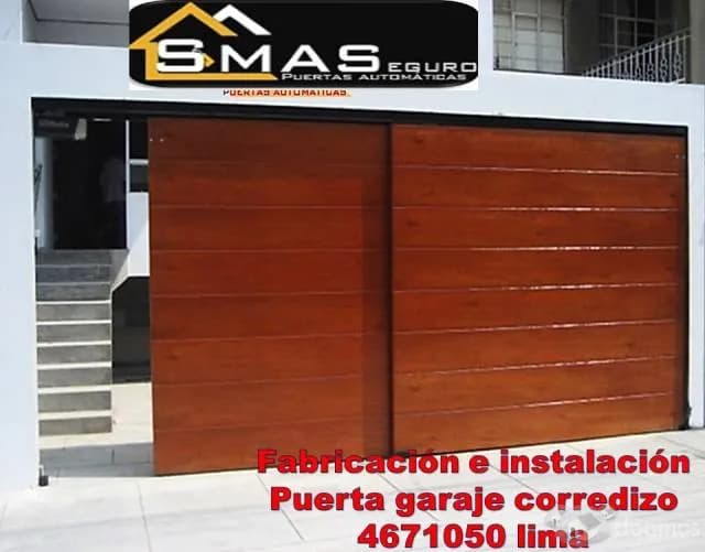 venta de puertas automáticas en levadizo seccional batiente corredizo lima surco — foto 2