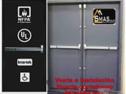 venta de puerta cortafuego y herreria en  estructura metálica en lima