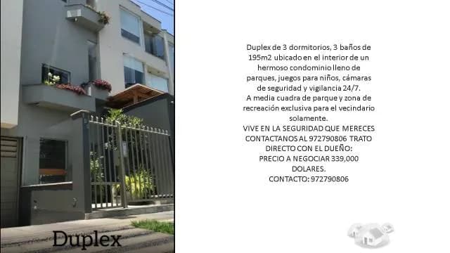 ZONA EXCLUSIVA - CASUARINAS - SURCO  Duplex de 3 dormitorios de 195m2 Y 2 GARAGES — foto 6