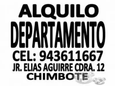 DEPARTAMENTO 60M2 EN ALQUILER S/.900, CHIMBOTE