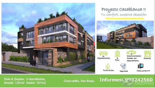 Departamentos en Chacarilla San Borja limite Surco — foto 1