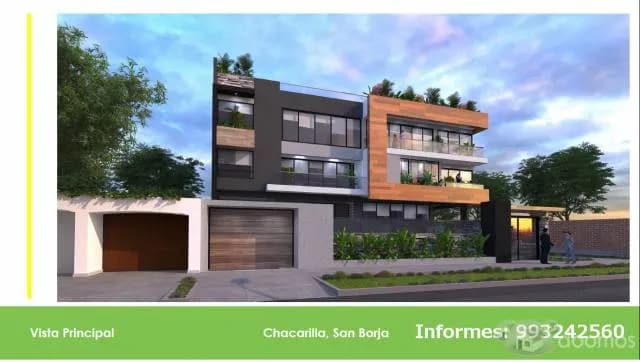 Departamento con terraza Chacarilla San Borja limite Surco — foto 2