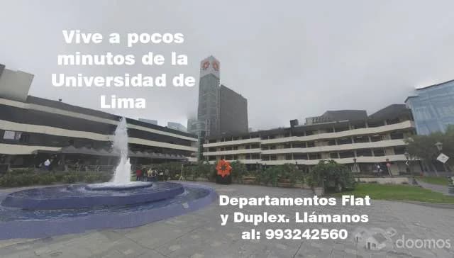 Departamento con Terraza Estreno Chacarilla San Borja limite Surco — foto 4