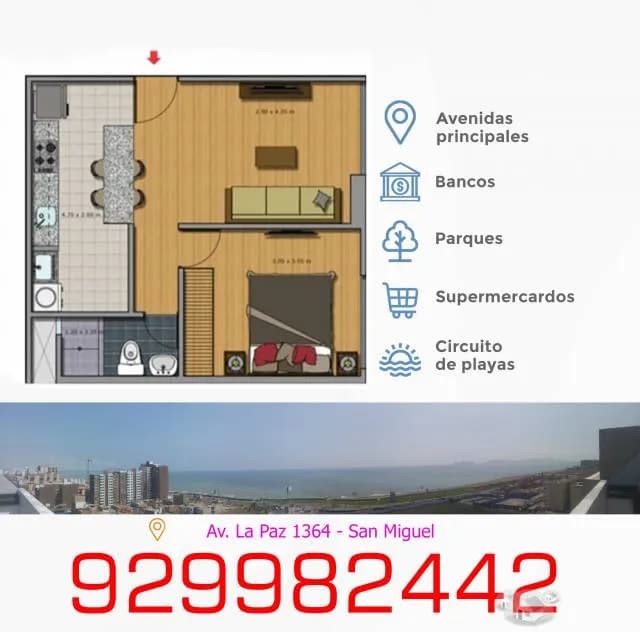 Vendo Lindo Departamento vista al Mar — foto 1