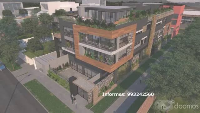 Departamento con terraza grande en primer piso en Chacarilla — foto 1