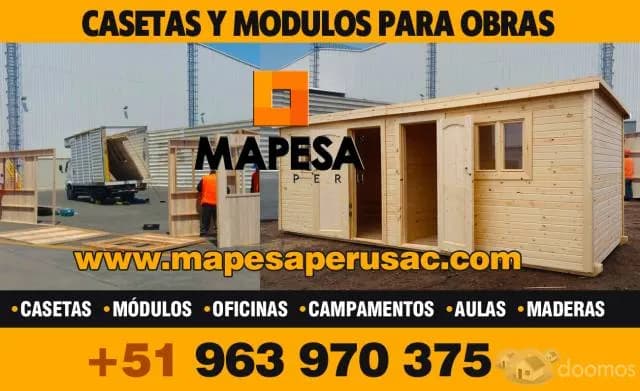 Modulos Prefabricados De Madera Para Campamentos Mineros Oficinas Peru — foto 4