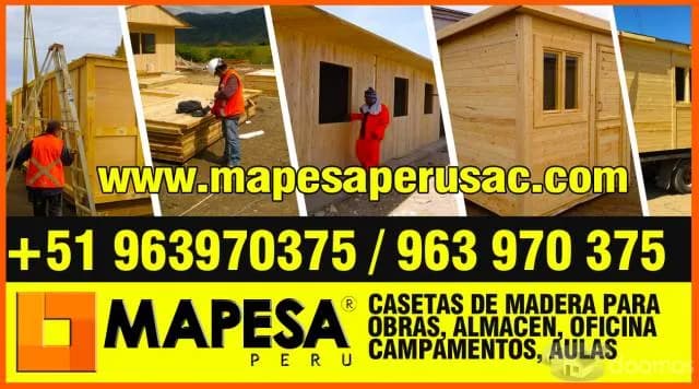 Modulos Prefabricados De Madera Para Campamentos Mineros Oficinas Peru — foto 5