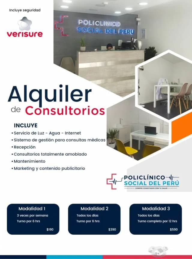 Alquiler de Consultorios Medicos Amoblados — foto 1
