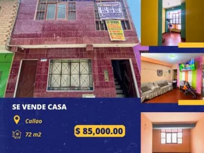 ID 0042 - CASA EN VENTA DE 4 PISOS - CALLAO