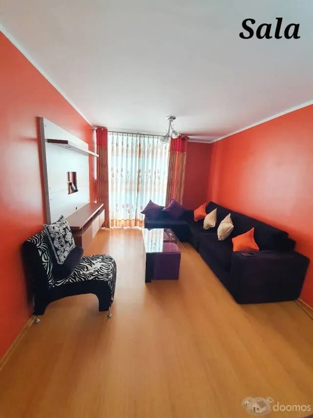 Alquilo amplio departamento bien iluminado y semiamoblado de 92 m2 — foto 4