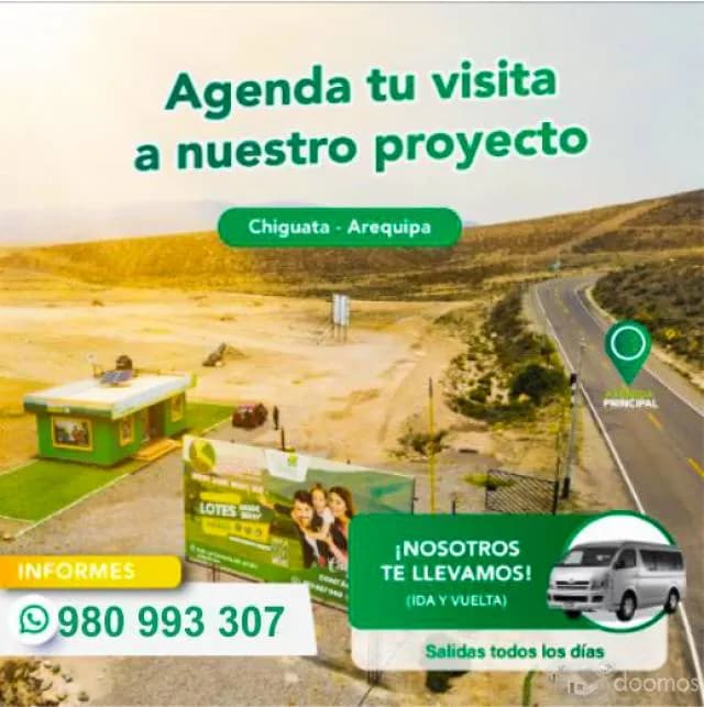 Lotes en venta en Chiguata, precios desde S/.14,500 soles — foto 2