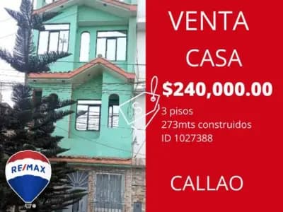 HERMOSA CASA EN VENTA UBICADA EN EL CALLAO