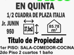 SE VENDE CASA DE 3 PISOS