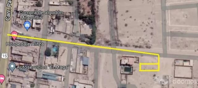 Venta de Terreno 3400M2, tiene viñedos, Grocio Prado, Chincha — foto 2