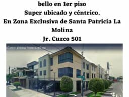 Vendo Departamento en Primer Piso -La Molina