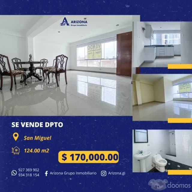 ID 0052 - SE VENDE DPTO – 4TO. PISO - SAN MIGUEL — foto 1