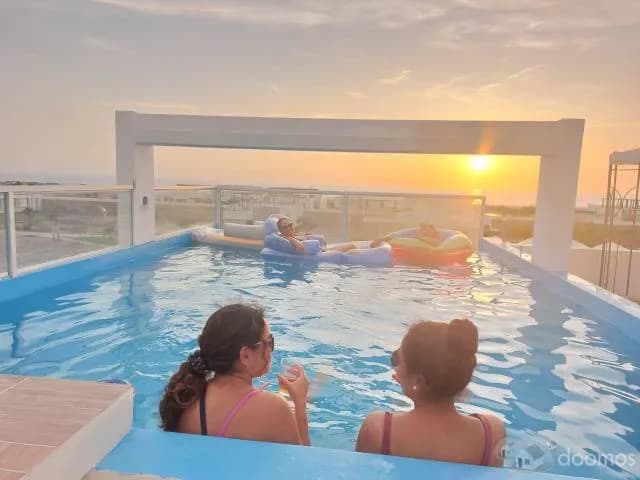 CASA DE PLAYA CON EXCELENTE VISTA Y SEIS DORMITORIOS — foto 2