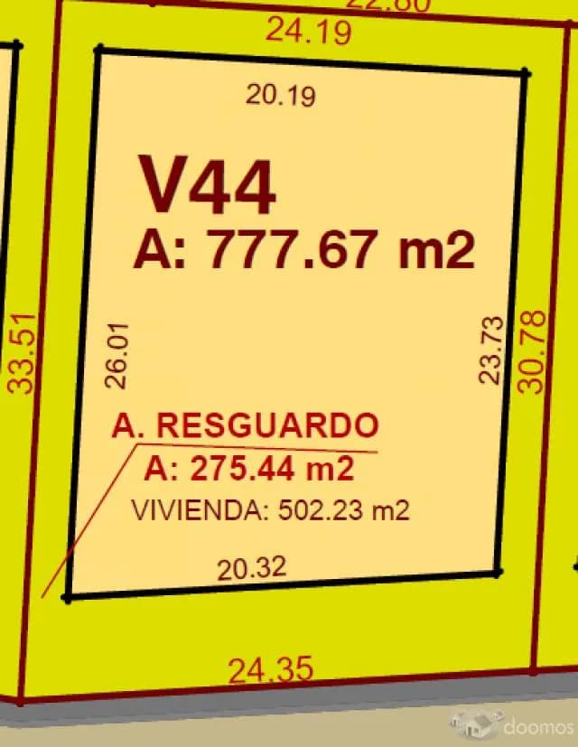 Venta de Terreno Urbano en Hacienda la Joya - V44 -777M2 — foto 8