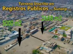 VENTA TERRENO HUACHO 2688 M2 Y 5000 M2