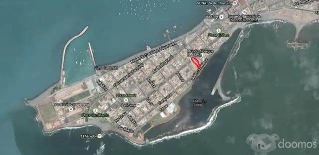 Venta de dos lotes con vista al mar y con cara a avenida princial — foto 1
