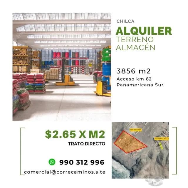 ALQUILER TERRENO ALMACEN — foto 1