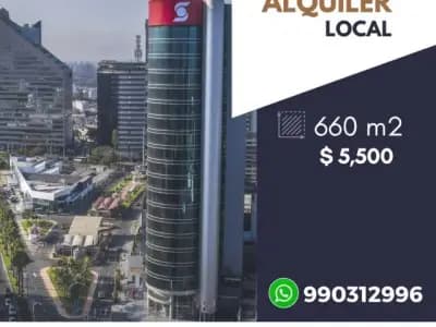 OFICINA 3 PISOS DE 660 MT2
