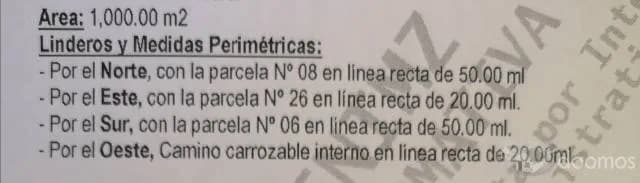 Ocasión Venta de terreno de 1000m2 en Los Suyos, Carabayllo — foto 5