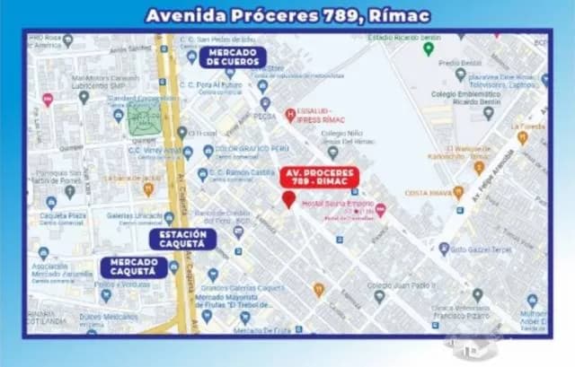 VENTA DEPARTAMENTO - AV. PROCERES – RIMAC - TERCER PISO – 80M2 – SALA/COMEDOR/2D — foto 6