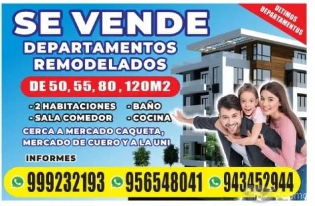 VENTA DEPARTAMENTO - AV. PROCERES – RIMAC - TERCER PISO – 80M2 – SALA/COMEDOR/2D — foto 7