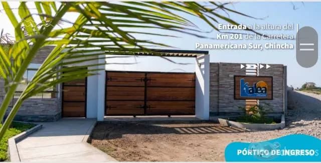 VENTA DE LOTES PARA CASA DE PLAYA EN LAS PLAYAS DE CHINCHA — foto 1