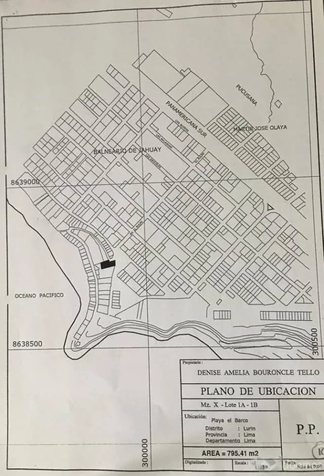 Se Vende Terreno En Playa El Barco - Pulpos — foto 3