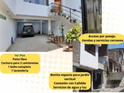 CASA DE 3 PISOS EN VENTA