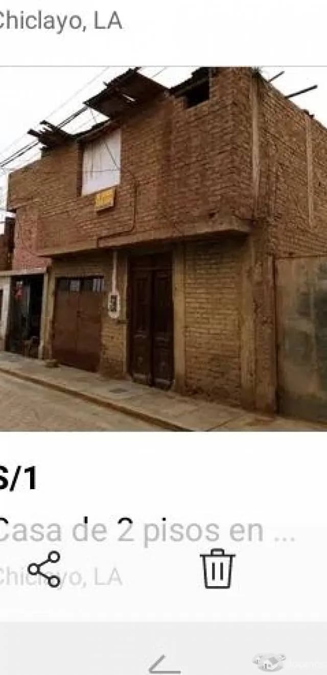OPORTUNIDAD . SE VENDE UNA CASA EN MOSHOQUEQUE . — foto 1