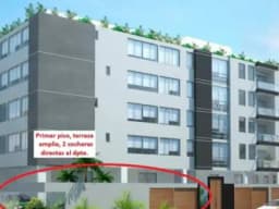 PRIMER PISO CON TERRAZA - VALLE HERMOSO - SURCO