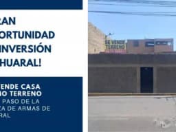 Terreno en venta en Huaral