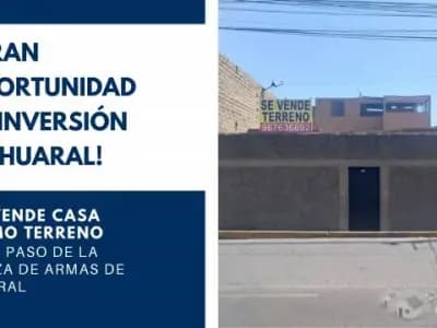 Terreno en venta en Huaral