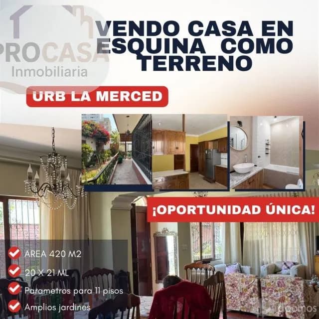 VENDO CASA COMO TERRENO – URB. LA MERCED III ETAPA — foto 7