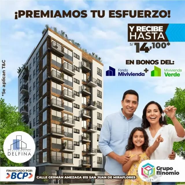 VENTA DEPARTAMENTO EN SAN JUAN DE MIRAFLORES — foto 1