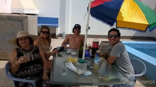 ALQUILO HERMOSA CASA DE PLAYA CON PISCINA EN PUNTA NEGRA — foto 1