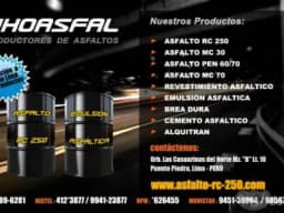VENTAS DE MEMBRANA O MANTO ASFALTICO RPM*626455