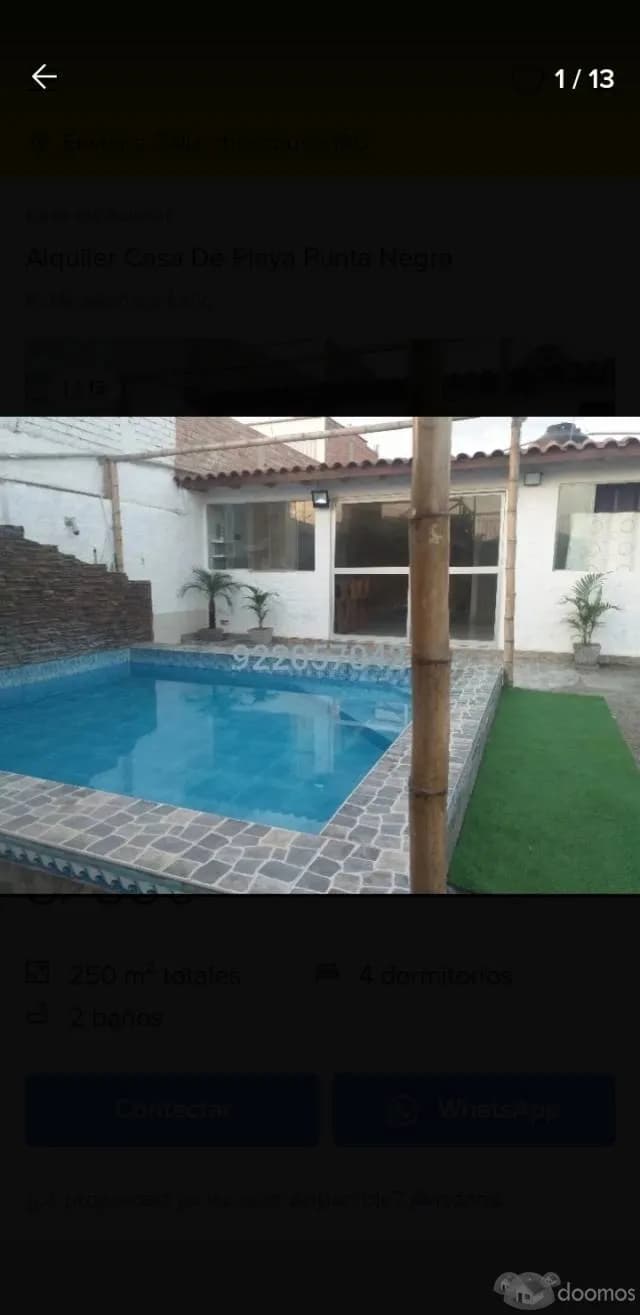 alquiler casa de playa PUNTA NEGRA — foto 2
