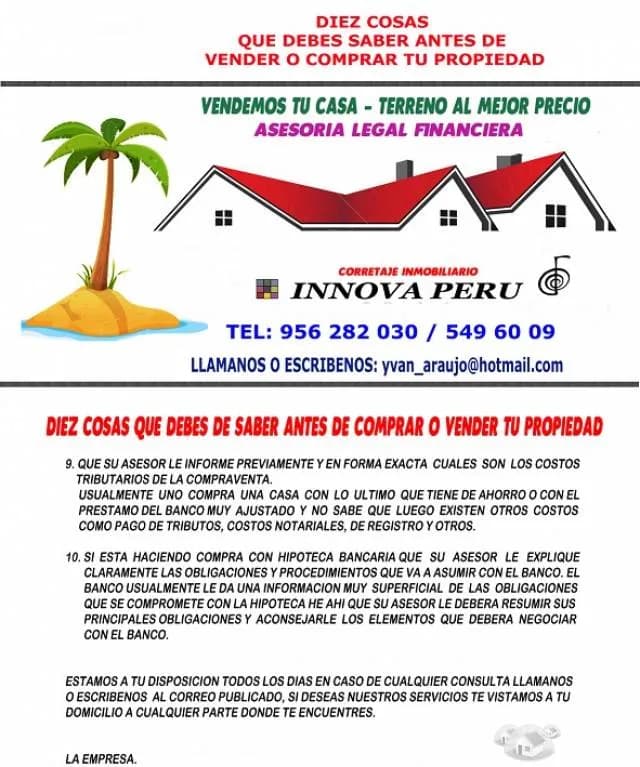 DIEZ COSAS QUE DEBES SABER ANTES DE COMPRAR O VENDER TU PROPIEDAD — foto 6