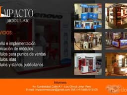 Fabricación de islas para centros comerciales