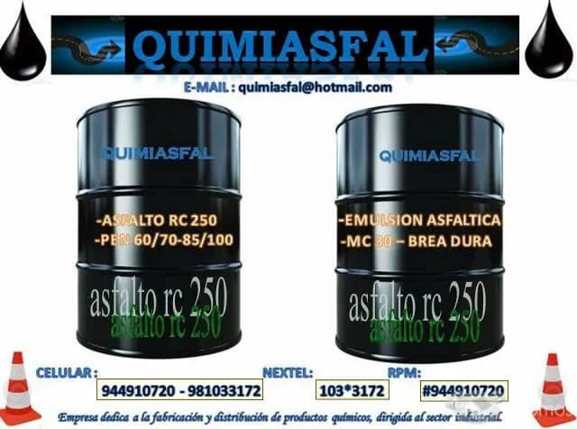 asfaltos rc-250 liquido rpm:#944910720 BUEN PRECIO — foto 1